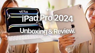 New iPad Pro 2024 - Unboxing and Review  Apple Pencil Pro, Magic Keyboard, M4 iPad Pro