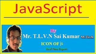 JavaScript  Tutorials By tlvnsaikumar