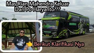 Klarifikasi Rian Mahendra Keluar Dari Po Haryanto ⁉️