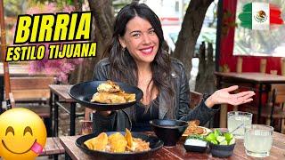 Birria de RES estilo TIJUANA en CDMX ¿Ya la probaron? |MEXICO| 4K