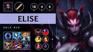 Elise Mid vs Xerath: Legendary - TW Grandmaster Patch 14.24