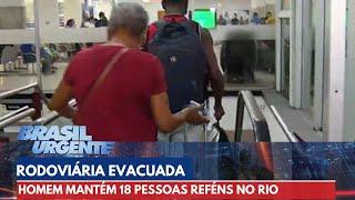 Rodoviária Novo Rio é evacuada após sequestro de ônibus no Rio de Janeiro | Brasil Urgente