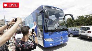 NAPOLI a CASTEL DI SANGRO  Arrivo in DIRETTA in ritiro a Rivisondoli!