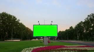 Pack 25 Billboard With Green Screen Streets