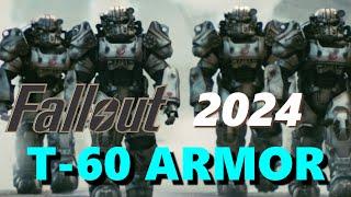 Fallout 2024 - T-60 Powered Armor and Vertibirds scenes