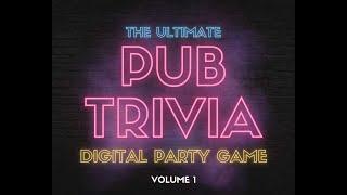 Ultimate Pub Trivia Game (Part 1)! 5 Rounds & 50 Questions!