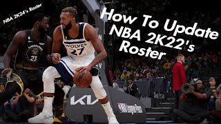 How to Update NBA 2K22's Roster To NBA 2K24's Roster