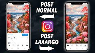 Como Subir Fotos Largas en Instagram