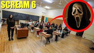 IF YOU EVER SEE GHOST FACE FROM SCREAM 6 IN YOUR SCHOOL, RUN! (HE ATTACKED THE STUDENTS IN CLASS)