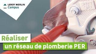 Comment réaliser un réseau de plomberie PER ? Leroy Merlin