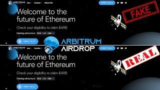 How to claim Arbitrum Airdrop safely | Attention required!