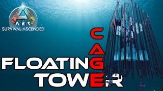 underwater floating & CAGED!!  meta skeleton tower - ASA