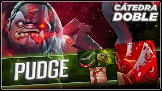 CÁTEDRA DOBLE!! PUDGE SUPPORT Y PUDGE CARRY!! ''MAGISTRAL COME BACK'' #CÁTEDRA