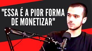 AS MELHORES E PIORES FORMAS DE MONETIZAR NO YOUTUBE - GELLI CLASH NO PAPO HACK COM BRENO PERRUCHO