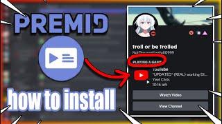 How to Install PreMiD for discord (and add ons)