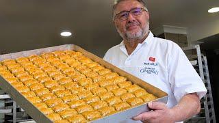 The Best And Most Famous Chef Of Turkish Baklava! The Best Baklava In The World