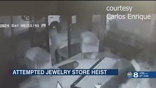 New video shows robbery gone wrong at Tampa Jewelry store