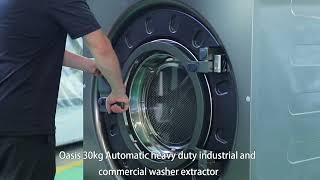 washer extractor from Oasis laundry equipment China.