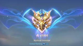 ⭐1100 Ranked 5 men | Let's do Boosting | GLOBAL | Mobile Legends