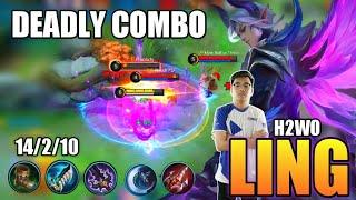 Ling Deadly Combo | Ling Best Build 2020 | Ling Gameplay by H2W0 | Mobile Legends 