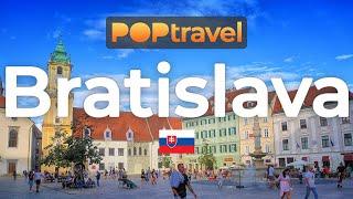Walking in BRATISLAVA / Slovakia - 4K 60fps (UHD)