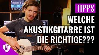 Welche Akustikgitarre ist die Richtige? | Tipps und Tricks