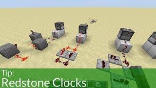 Tip: Redstone Clocks in Minecraft