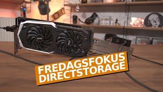 Fredagsfokus 3: Directstorage, RTX IO, och Velocity Architecture