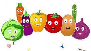 Vegetable Songs, Cartoon Video And Nursery Rhymes For Children