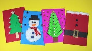 DIY Christmas Card Ideas | Christmas Craft for Kids