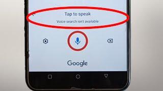 tap to speak voice search is not available | tap to speak voice search isn't available