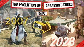 Evolution of Assassin's Creed Game Series on PC 2007-2023