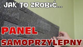 Jak położyć panel samoprzylepny z kamienia naturalnego?