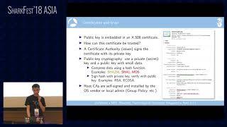 SF18ASIA - 19: SSL/TLS Decryption: Uncovering Secrets (Peter Wu)