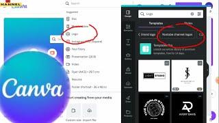 CARA MUDAH BUAT LOGO NAMA CHANNEL YOUTUBE DENGAN APLIKASI CANVA || YOUTUBER HARUS TAU INI