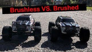 How Fast is the Redcat BLACKOUT XTE PRO Brushless vs. BLACKOUT XTE  Brushed 1/10 SCALE by OMGRC.com