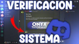 Cómo hacer un sistema de verificación en Discord (2023) 