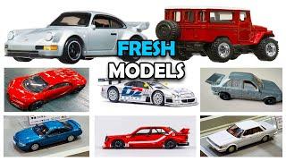Preview - Hot Wheels F & F Released, HW Collab Model, MB190E Modified, Tomytec, CLK-GTR 1997, Inno64