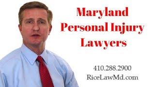 Maryland Personal Injury and Accident Injury Lawyers | Law Offices of Randolph Rice
