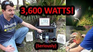 Oscal PowerMax 3600 Power Station Review - 3,600 WATT HOURS!