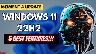 Windows 11 का Moment 4 update : All new features in Hindi | Last #windows11 Update   