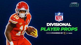 The NFL Divisional Round Player Prop Picks Show | The Early Edge