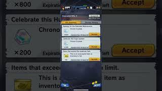 How to get 1000 chrono crystals - DragonBall Legends  #shorts