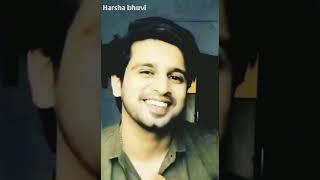 kannadathi serial hero Harsha cute tik tok with bhuvi ️