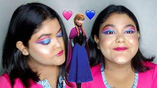 ANNA from FROZEN inspired makeup look | Tutorial | Swayansiddha Dey