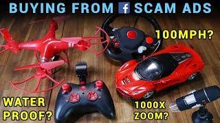 Buying and testing tech from Facebook scam ads