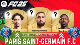 FIFA 25 PSG Player Ratings LEAKED! EA Sports EXPOSED!