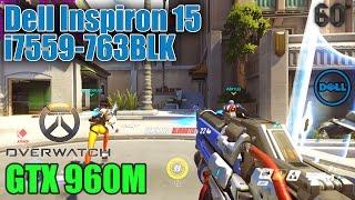 Overwatch ULTRA 60FPS | Dell Inspiron 15 7000 Series (i7559-763BLK) | Gameplay & Benchmark