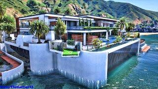 Millionaire's Best Mansion 2 in GTA 5|  Let's Go to Work| GTA 5 Mods| 4K