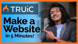 How to Make a Website in 5 mins - Simple & Easy